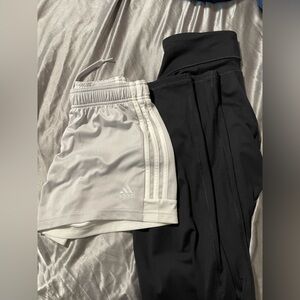 Adidas XS small never worn and small yoga pants never worn fit more of a medium